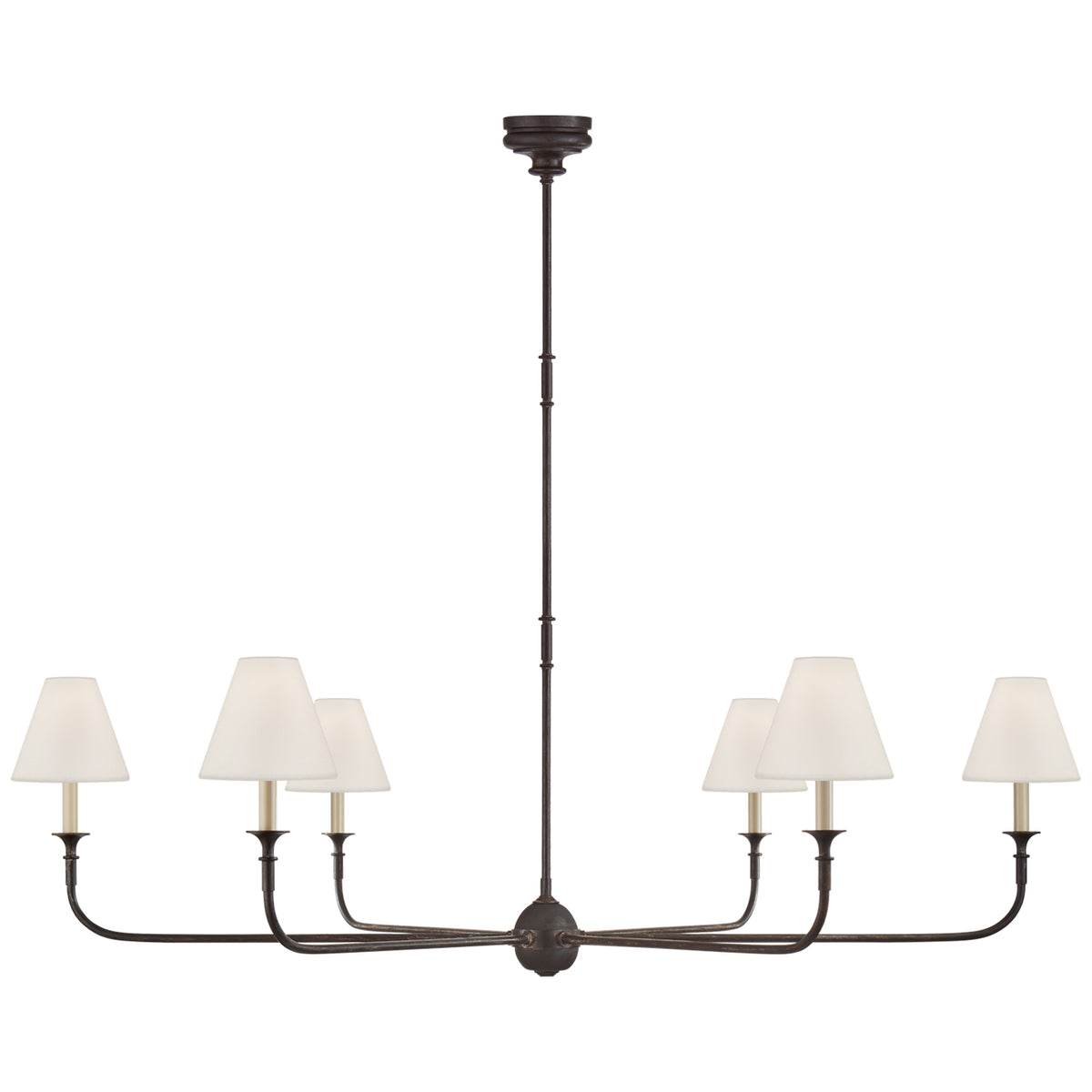 Piaf Six Light Chandelier