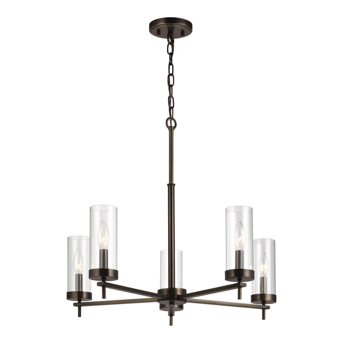 Zire Five Light Chandelier