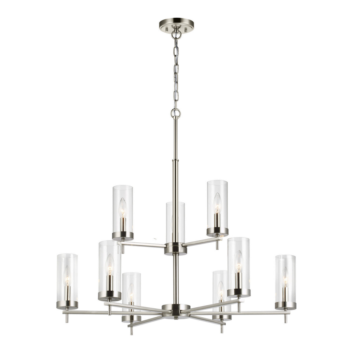 Zire Nine Light Chandelier