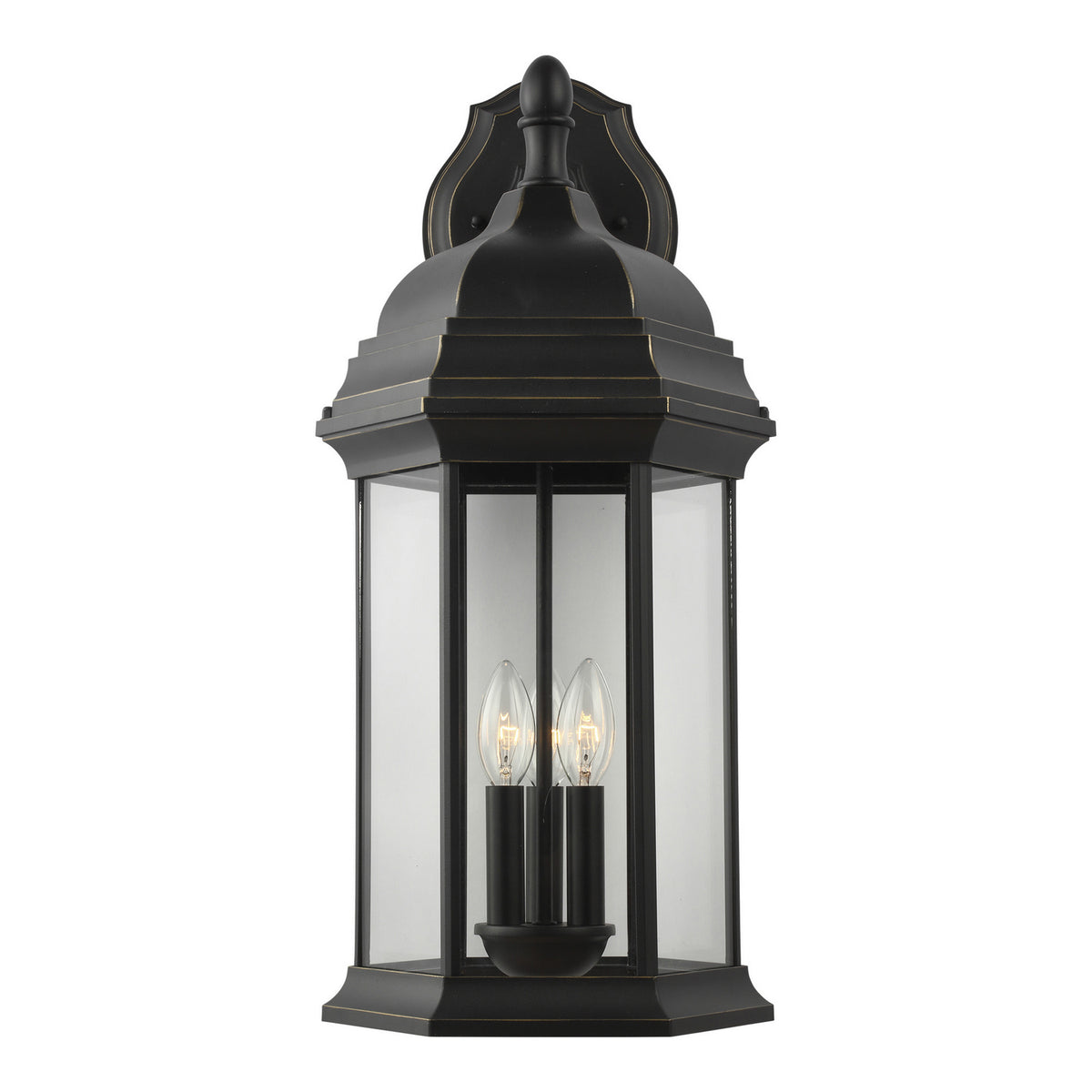 Sevier Three Light Outdoor Wall Lantern