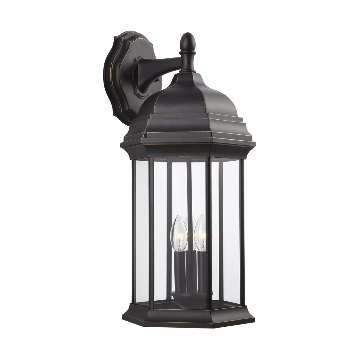 Sevier Three Light Outdoor Wall Lantern