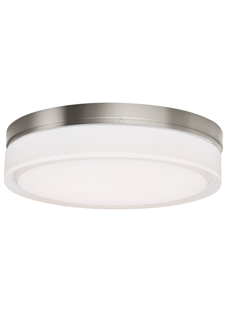 Cirque LED Flush Mount in Satin Nickel