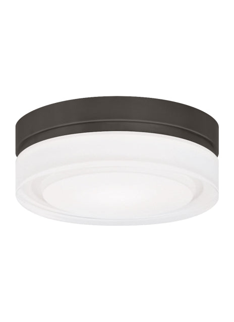 Cirque LED Flush Mount in Antique Bronze