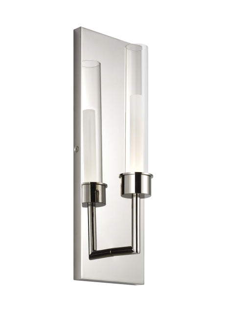 Linger LED Wall Sconce in Polished Nickel