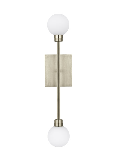 Mara LED Wall Sconce in Satin Nickel