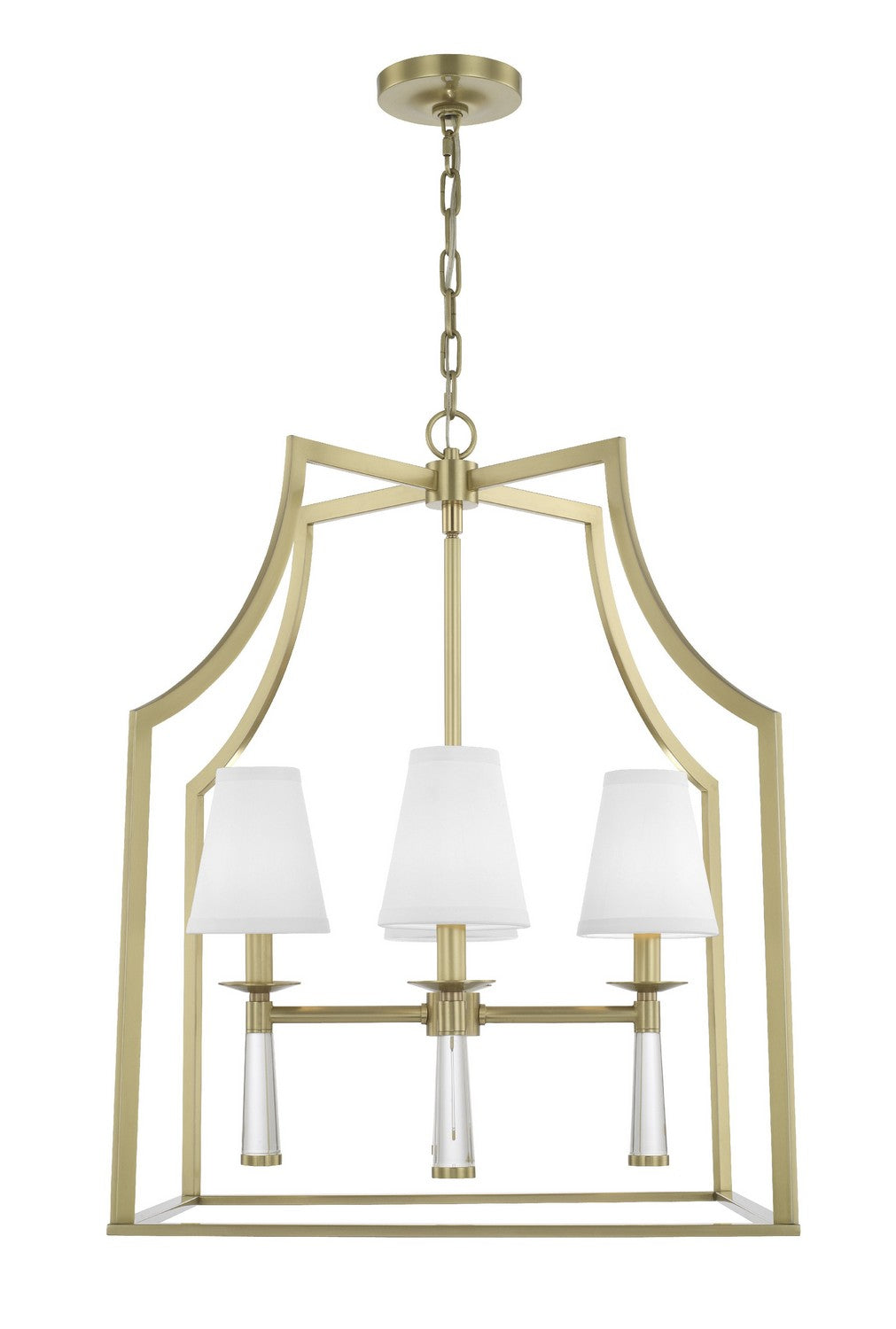 Baxter Four Light Chandelier