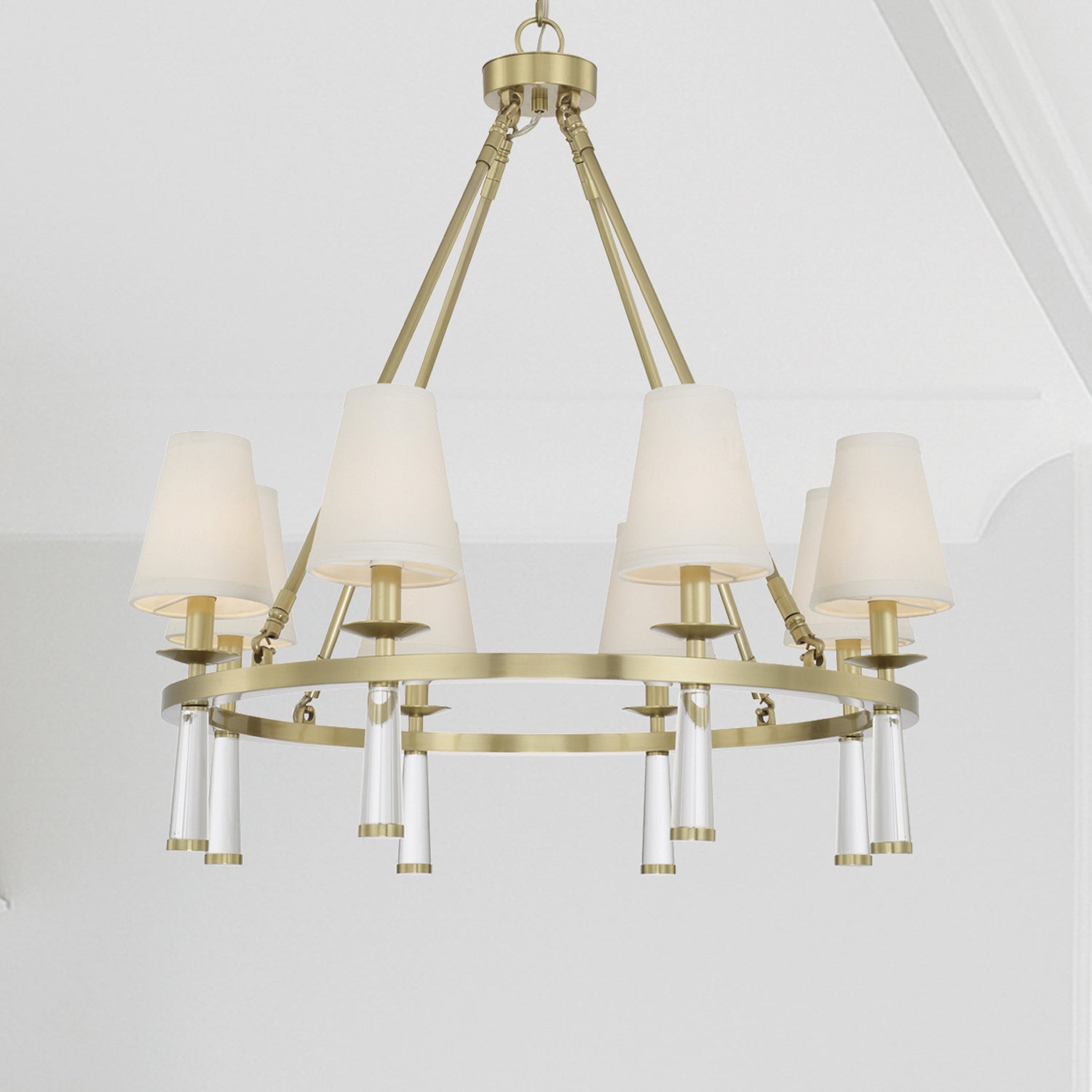 Baxter Eight Light Chandelier