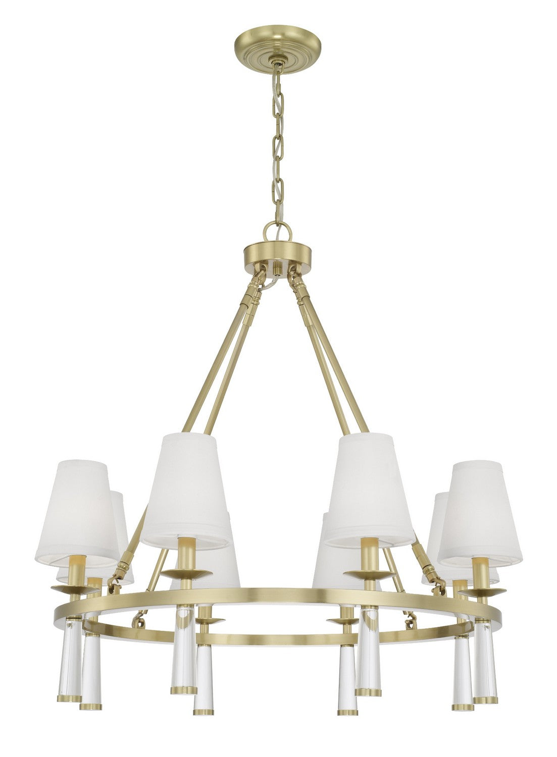 Baxter Eight Light Chandelier