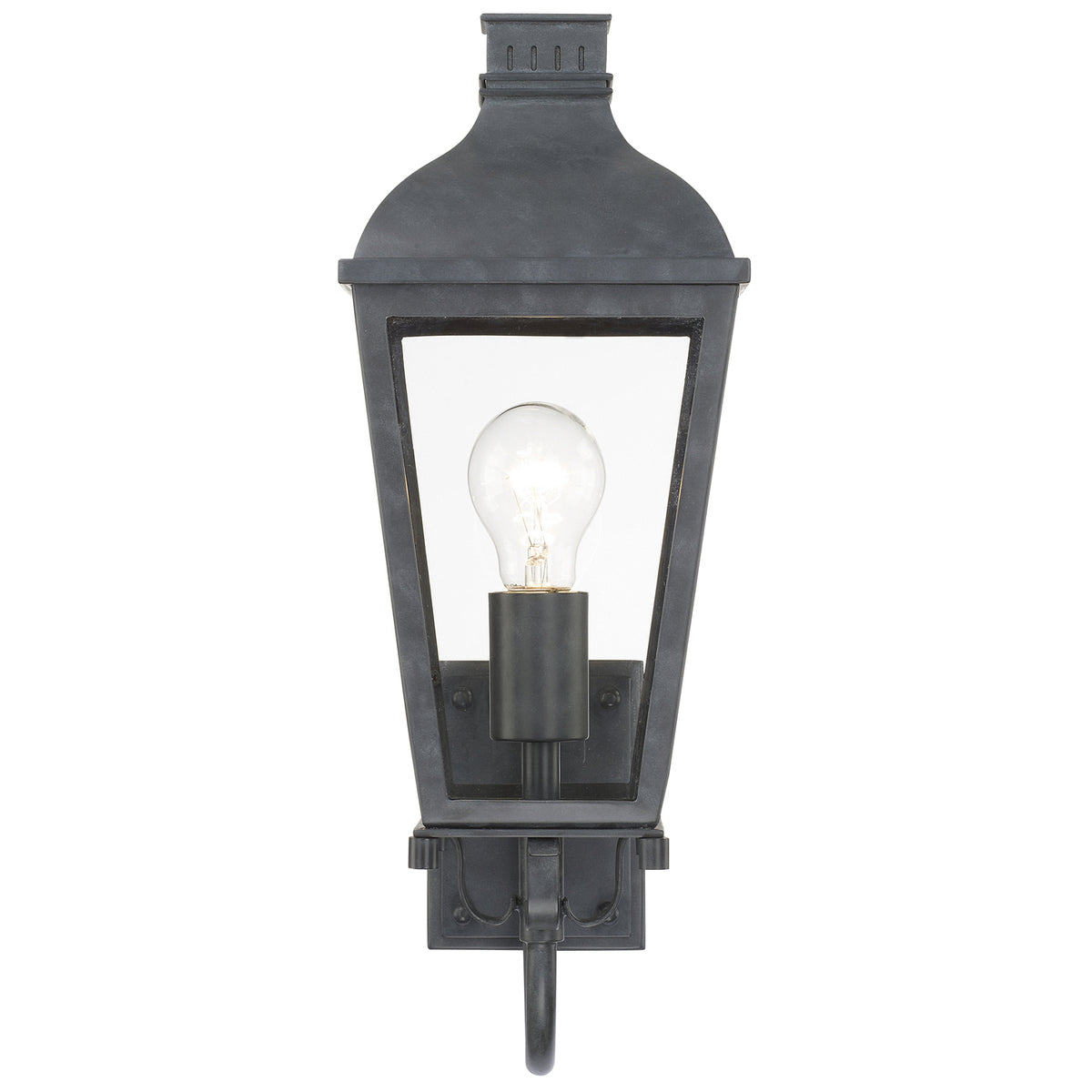 Dumont One Light Outdoor Wall Sconce in Graphite