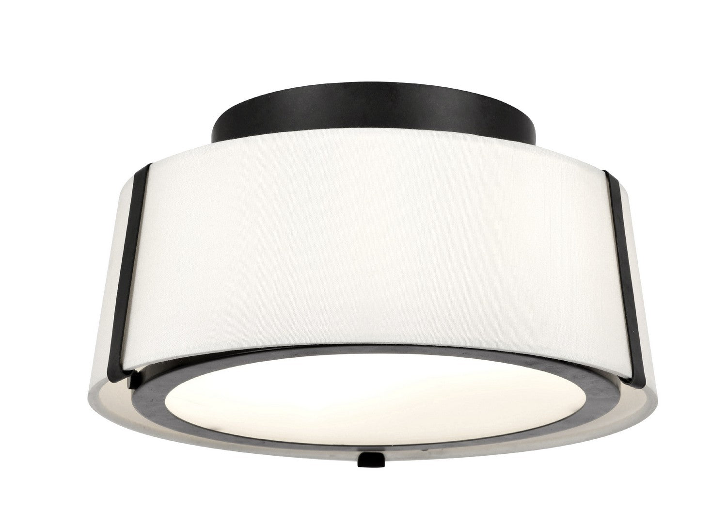 Fulton Two Light Semi Flush Mount