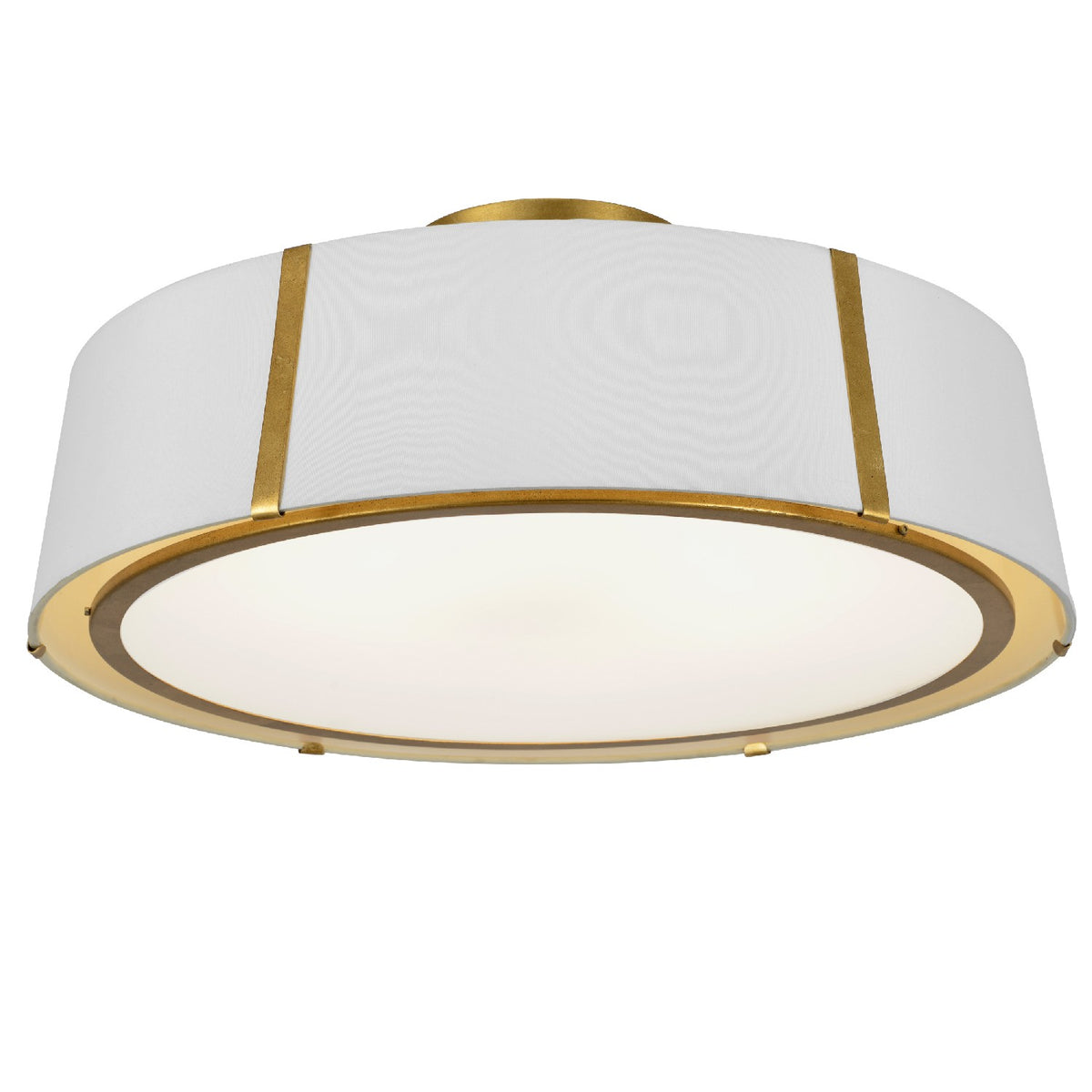 Fulton Six Light Semi Flush Mount