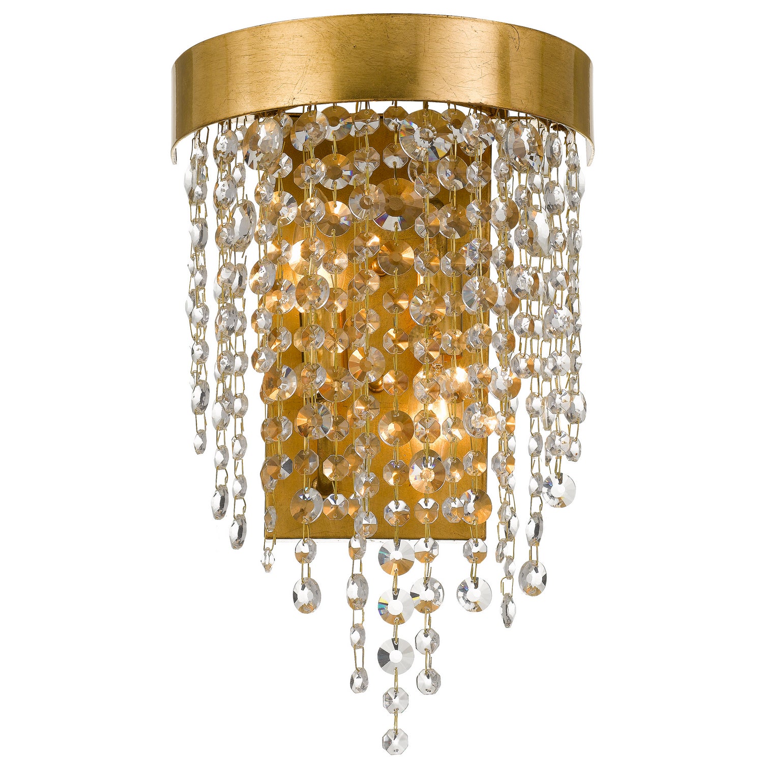 Winham Two Light Wall Sconce in Antique Gold