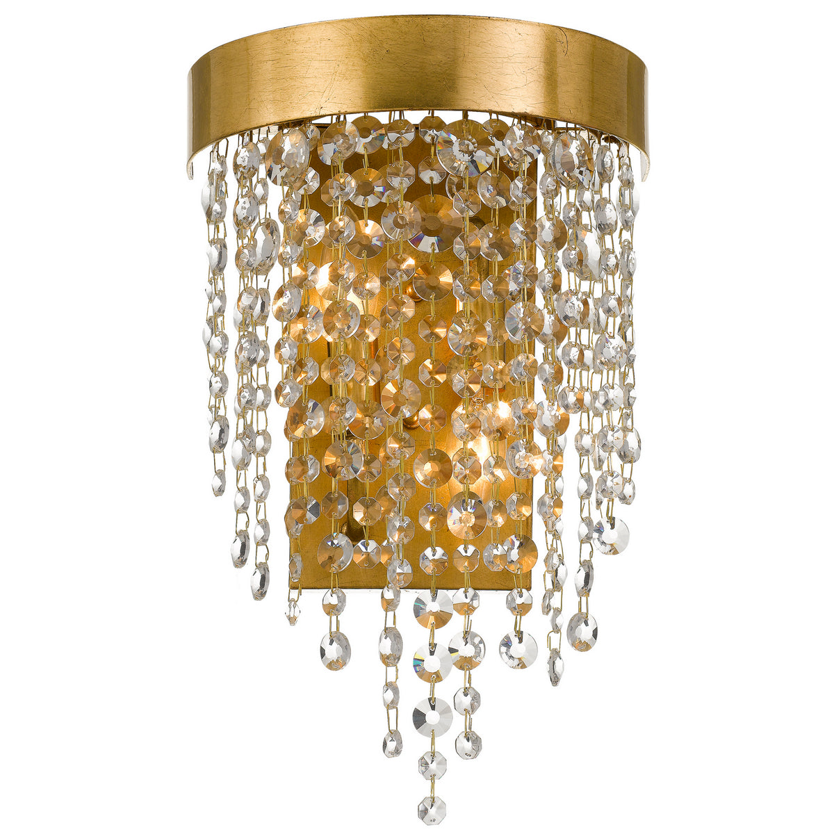 Winham Two Light Wall Sconce in Antique Gold