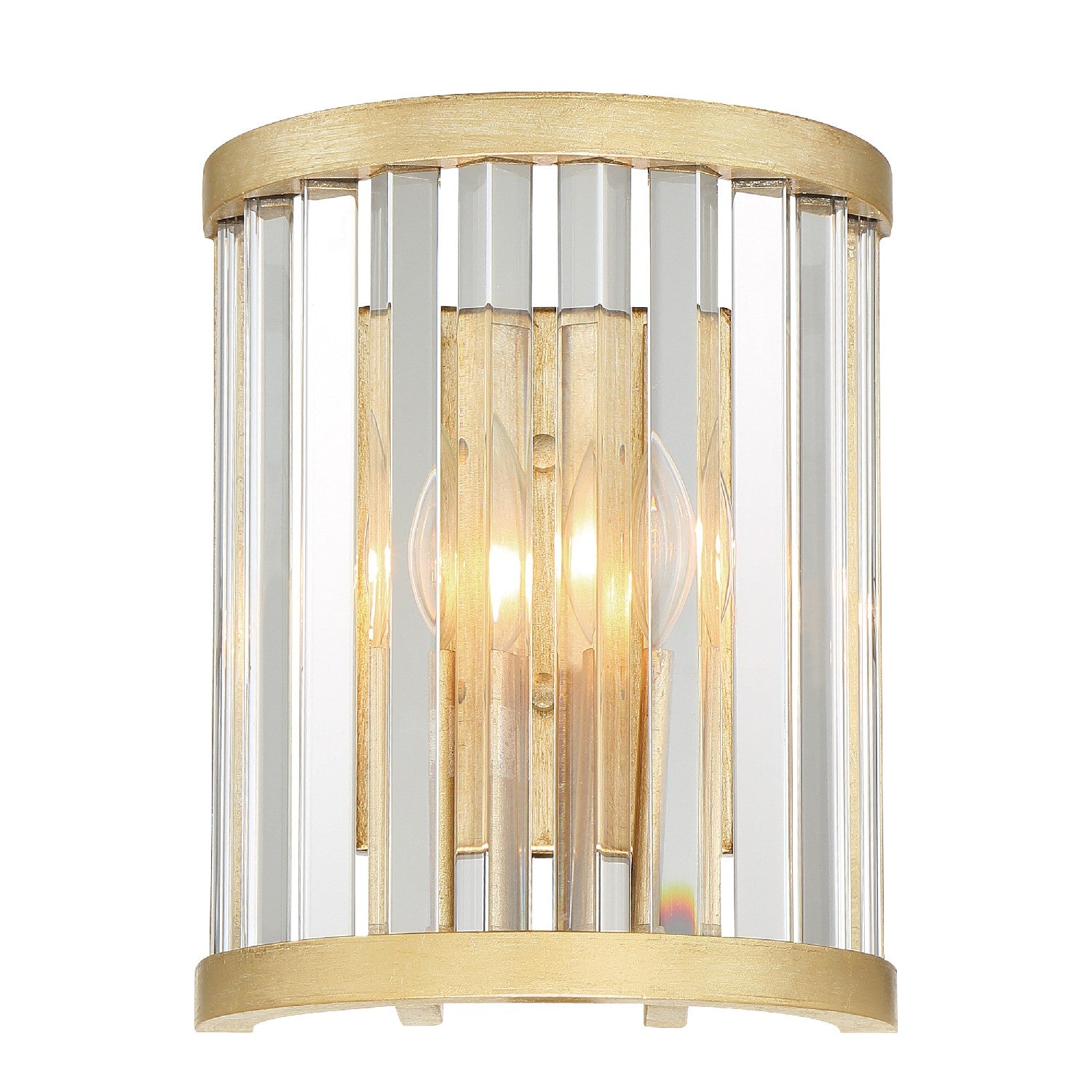 Darcy Two Light Wall Sconce in Distressed Twilight