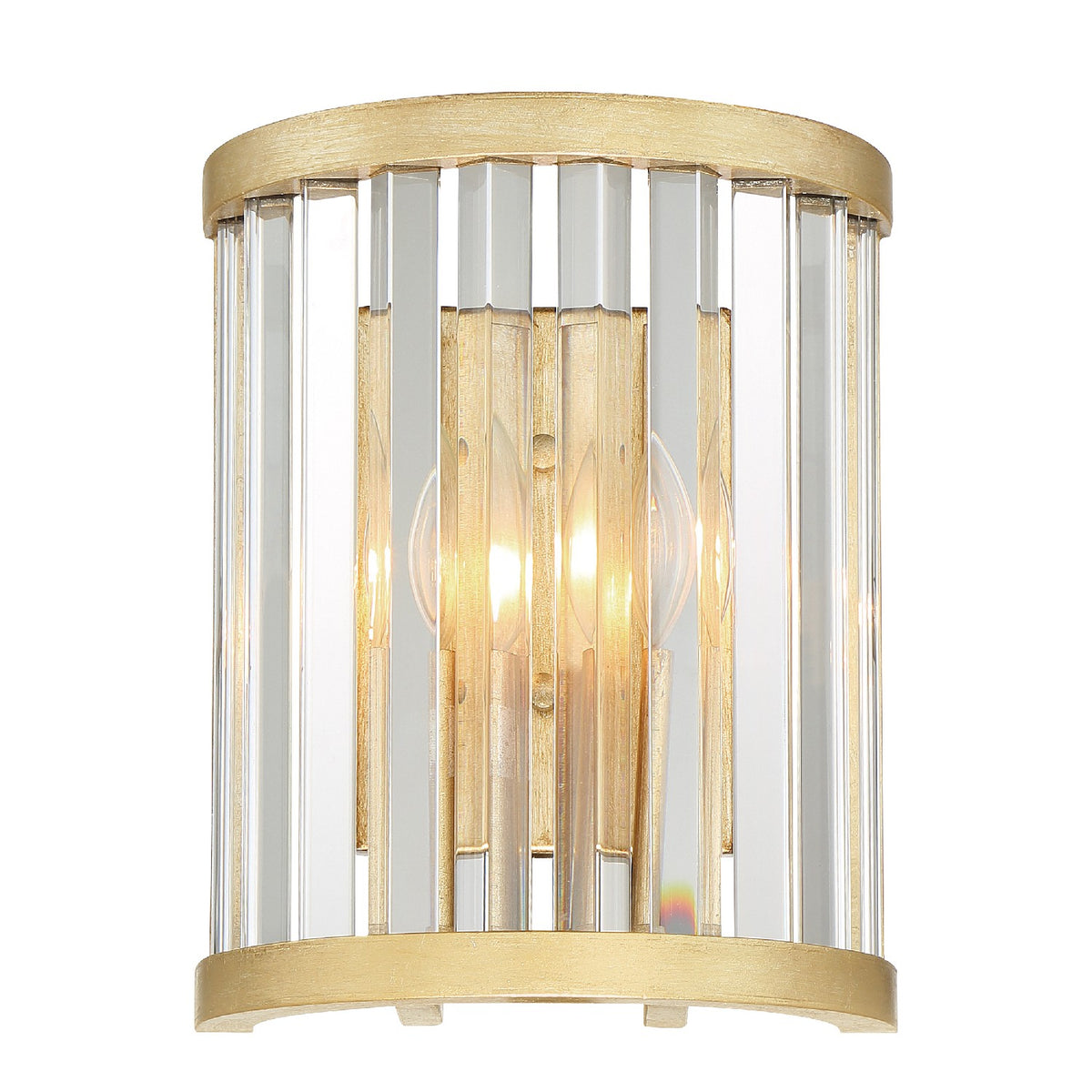 Darcy Two Light Wall Sconce in Distressed Twilight