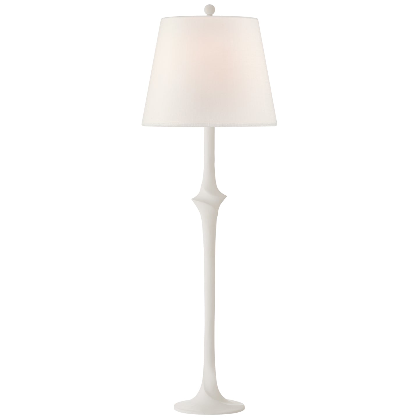 Bates One Light Table Lamp in Matte White