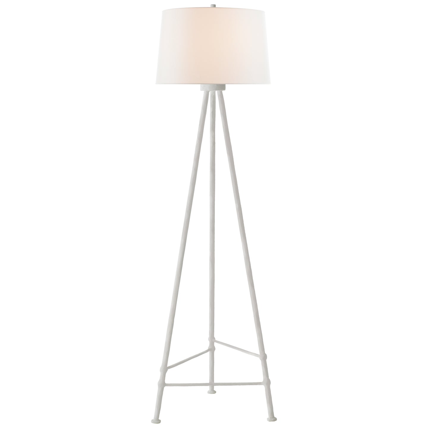 Lafitte One Light Floor Lamp in Plaster White