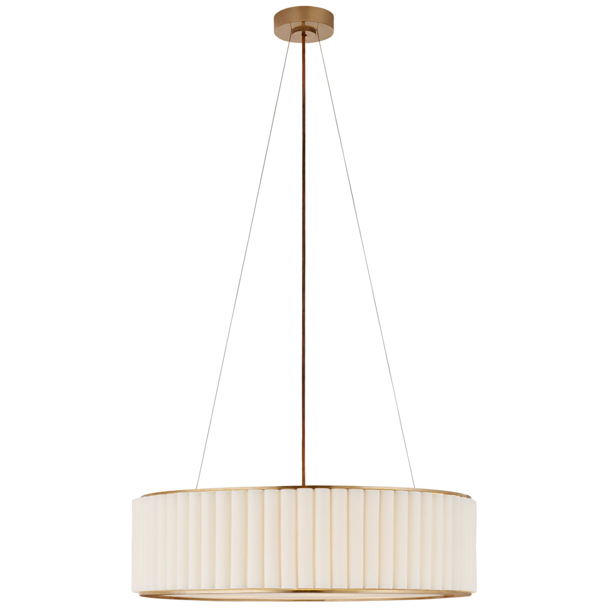 Palati Four Light Pendant in Hand-Rubbed Antique Brass