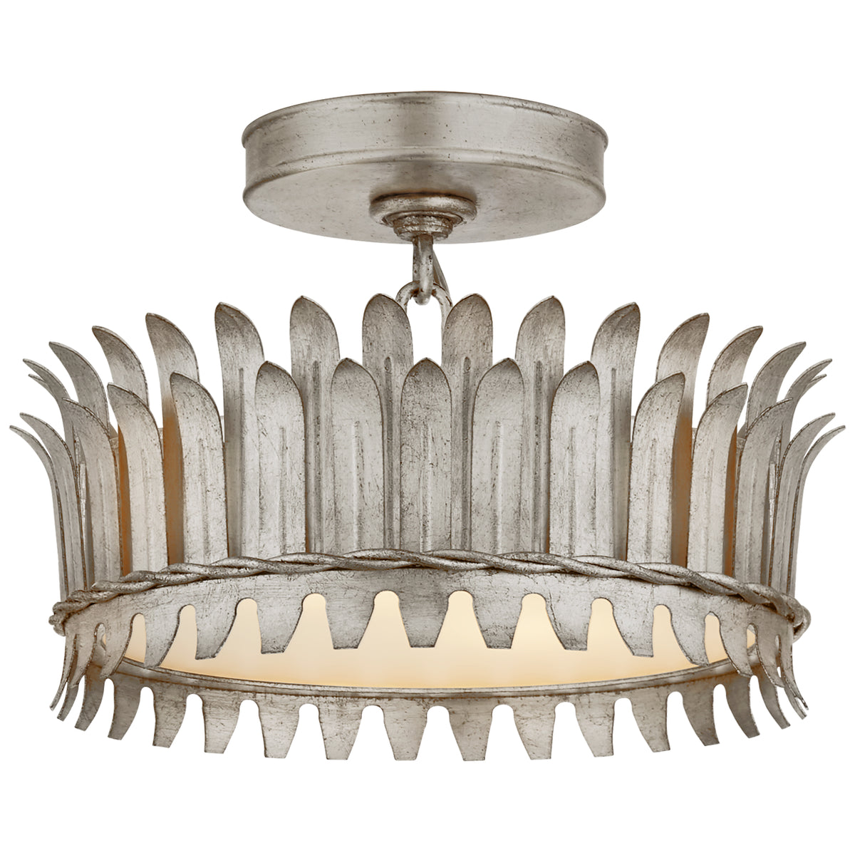 Leslie LED Semi-Flush Mount