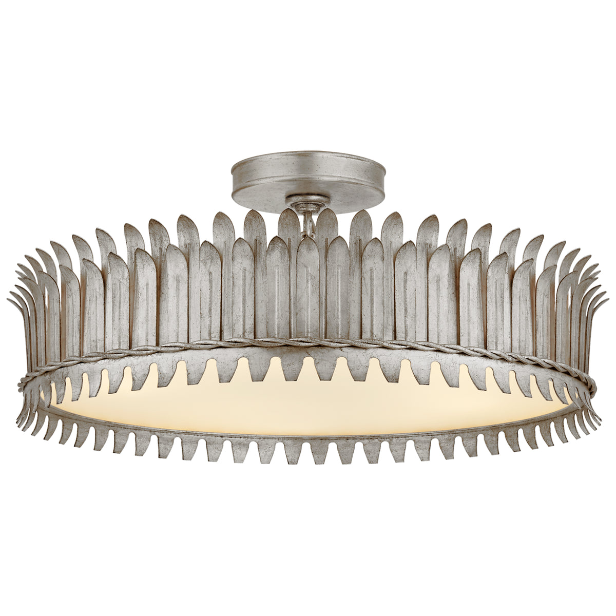 Leslie LED Semi-Flush Mount