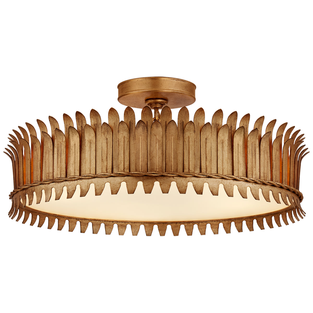 Leslie LED Semi-Flush Mount