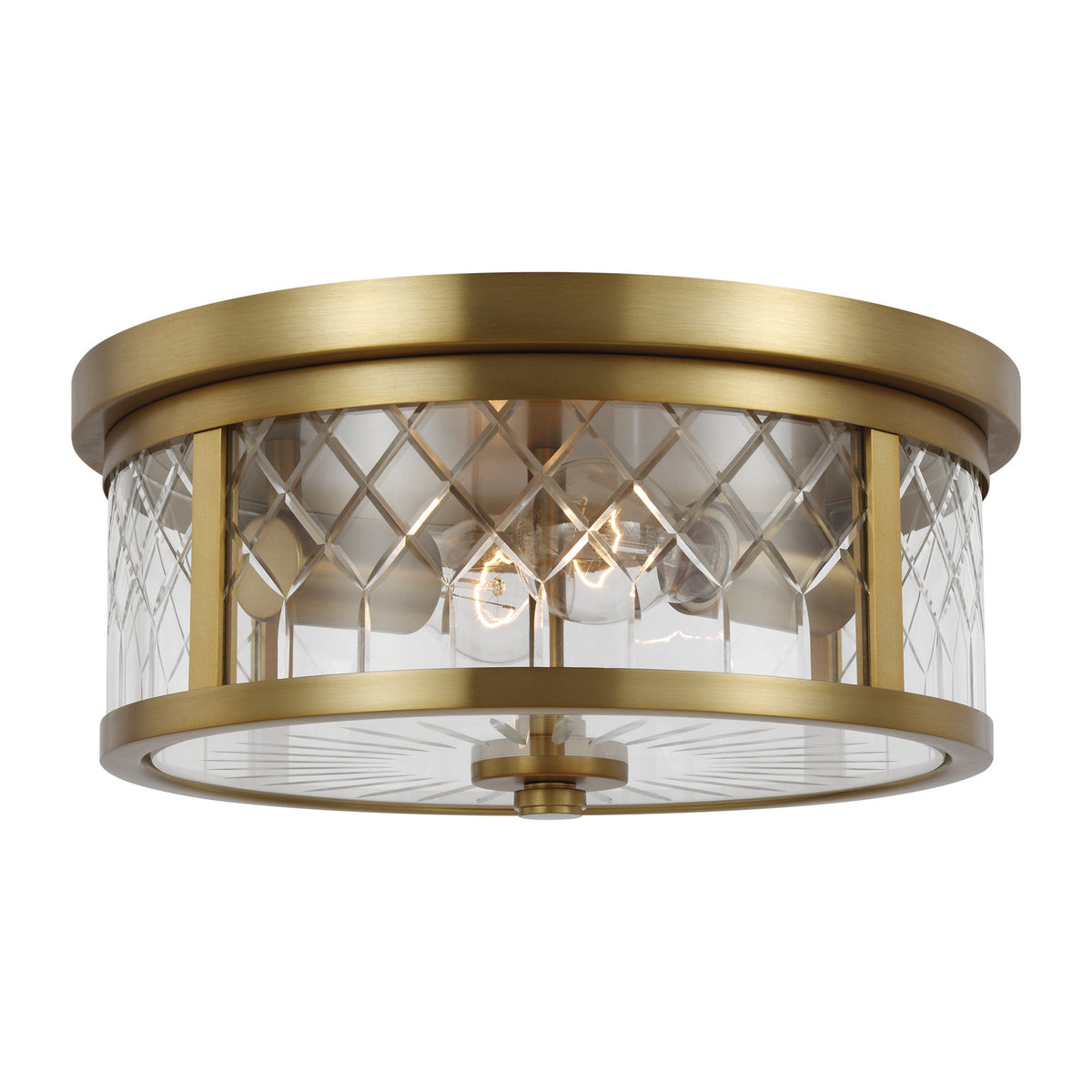Alec Two Light Flush Mount