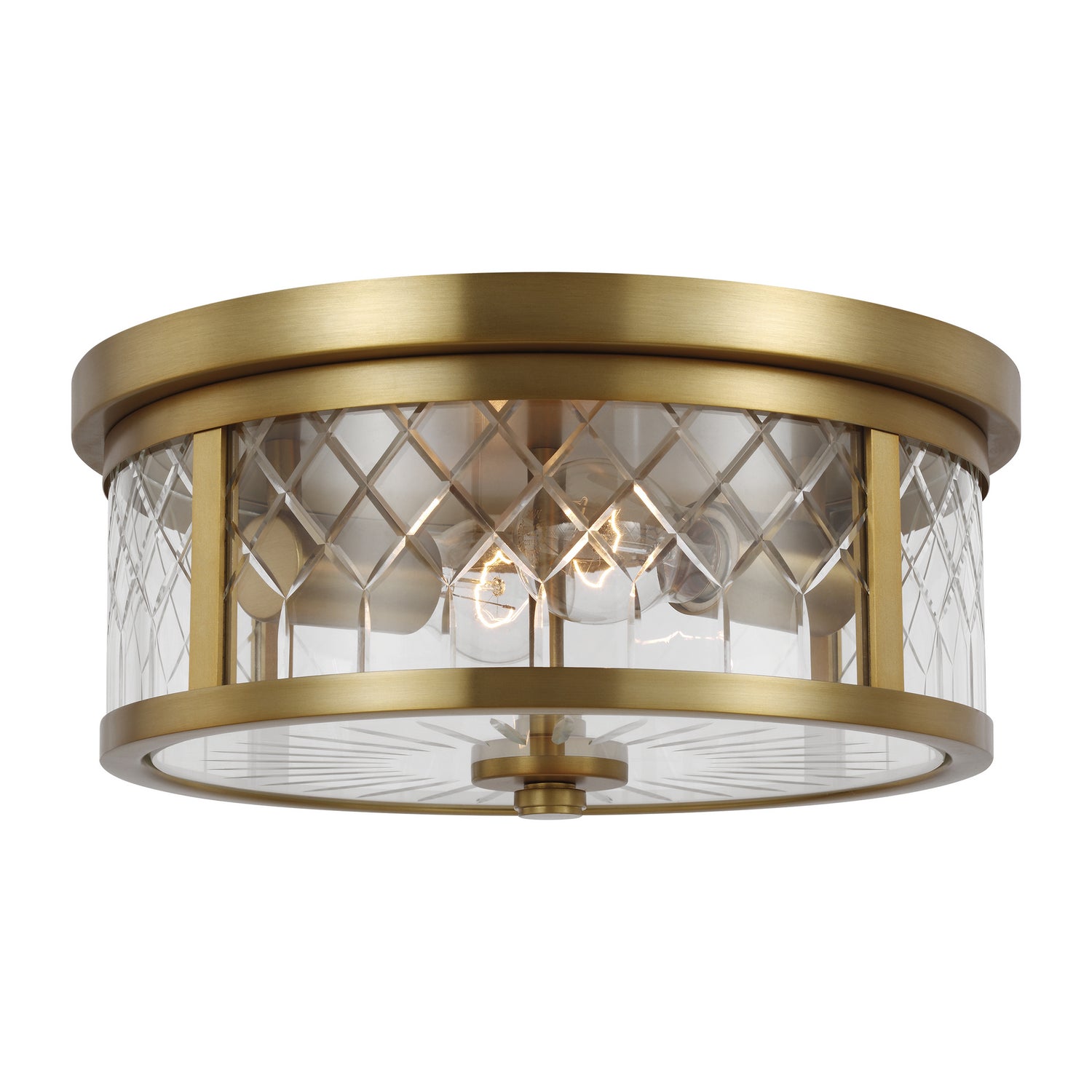 Alec Two Light Flush Mount