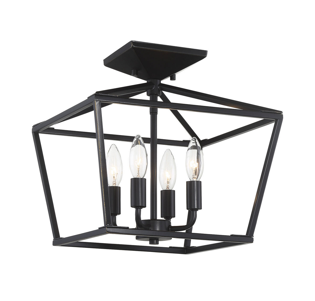 Townsend Four Light Semi-Flush Mount