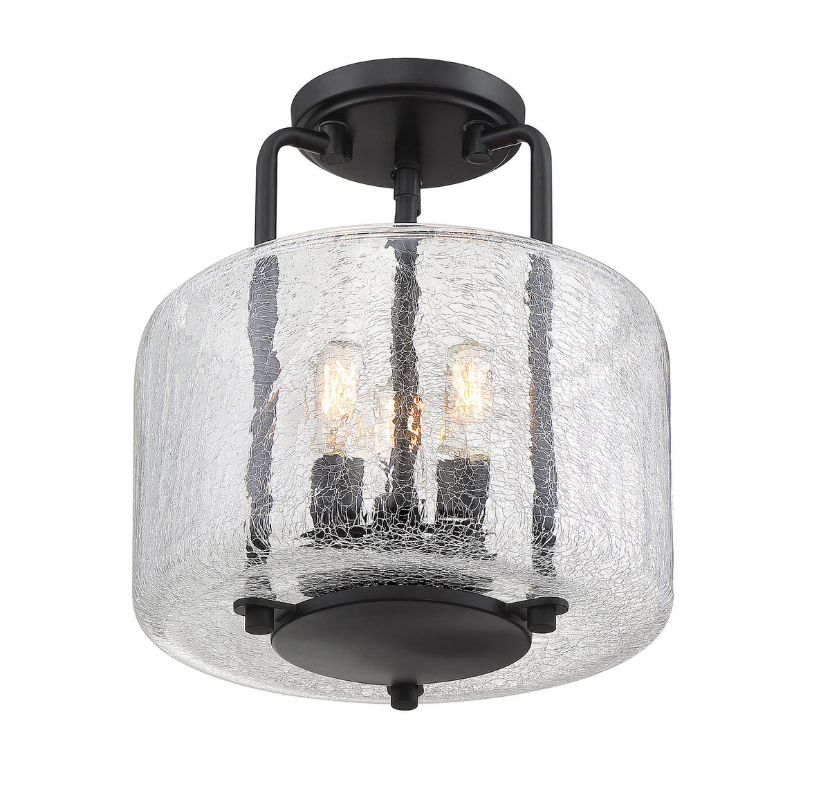 Avalon Three Light Semi-Flush Mount