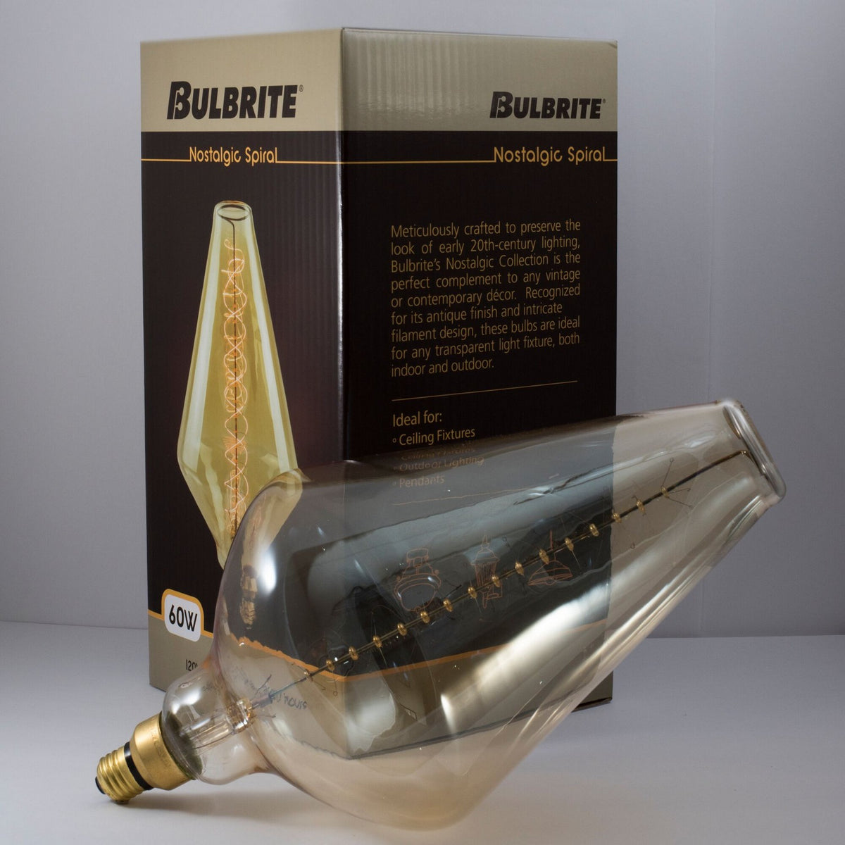 Nostalgic Light Bulb in Antique