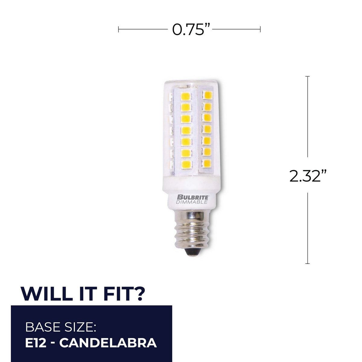 Specialty Light Bulb in Clear