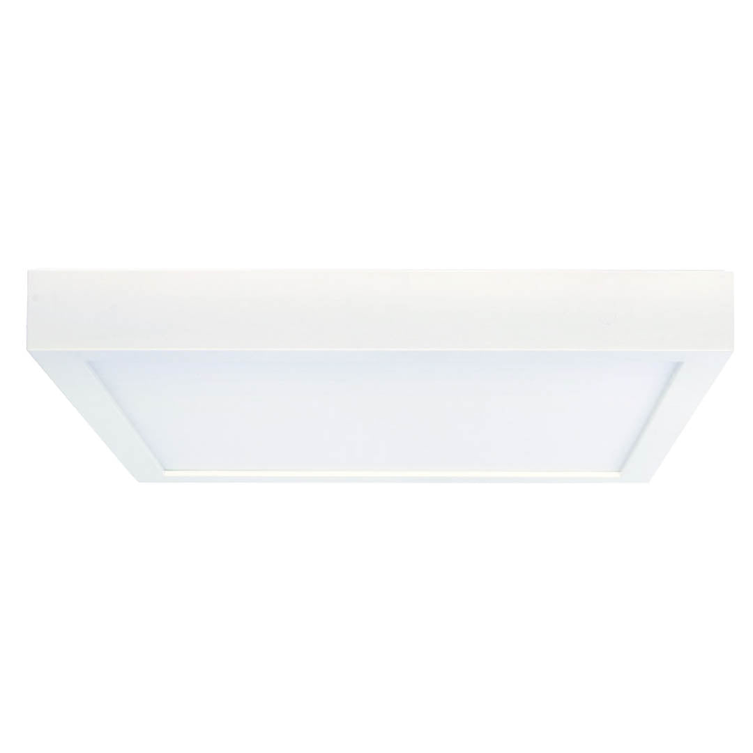 Builder Fixtures LED Flush Mount in White