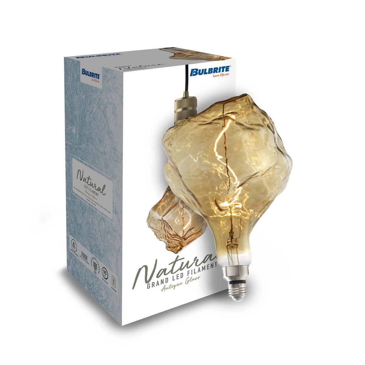Grands Light Bulb in Antique
