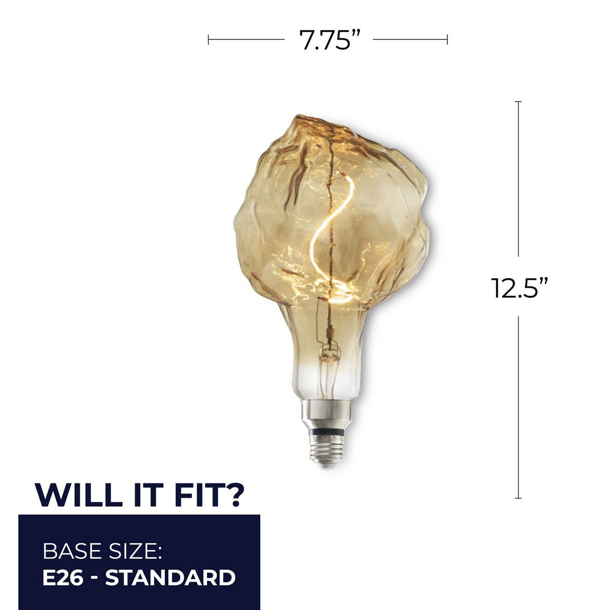 Grands Light Bulb in Antique