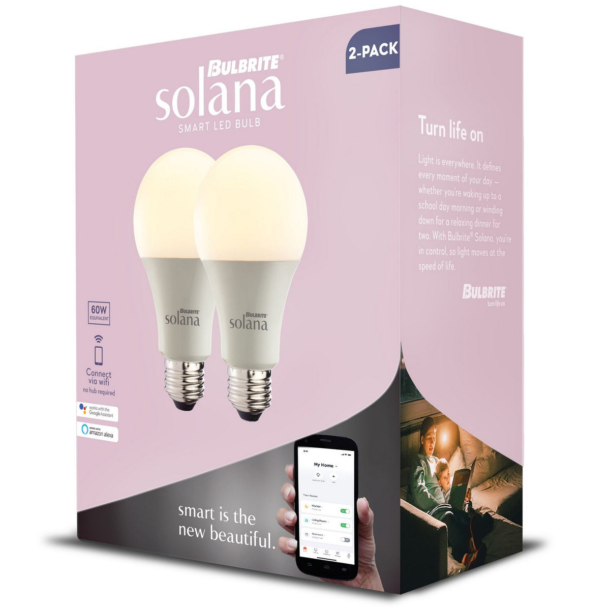 Solana Light Bulb in Frost