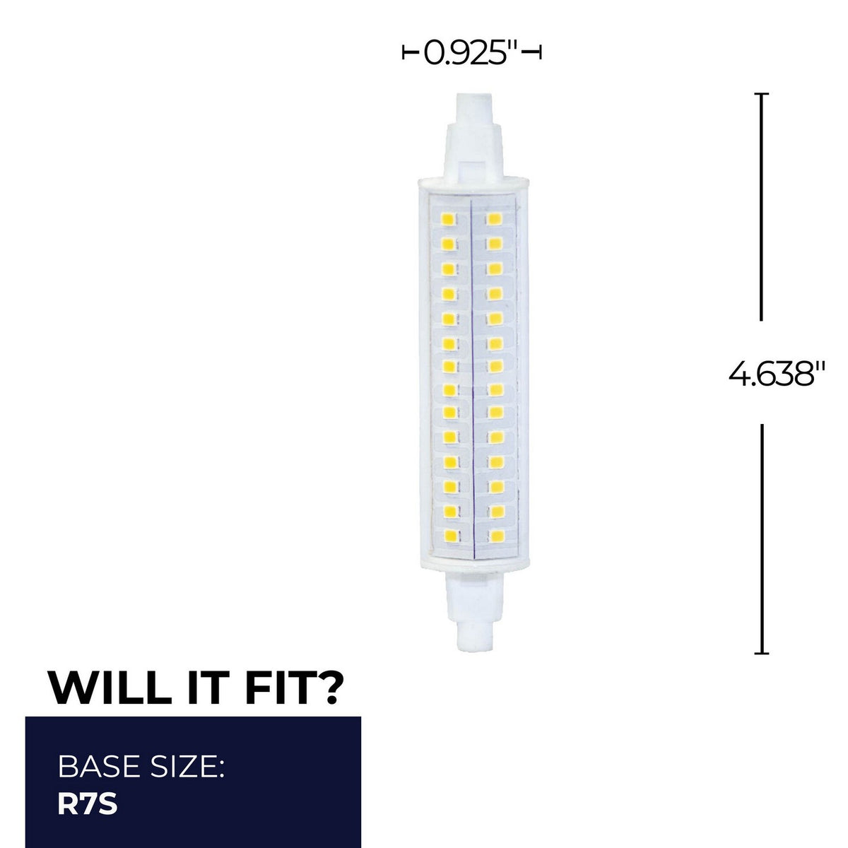 Specialty Light Bulb in Clear