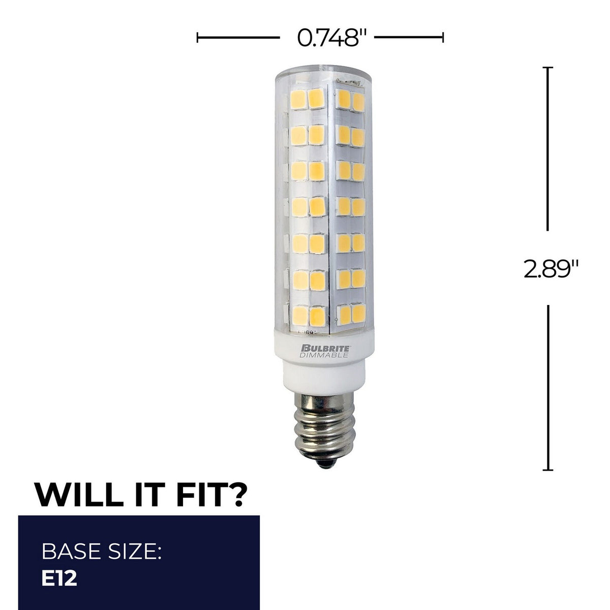 Specialty Light Bulb in Clear