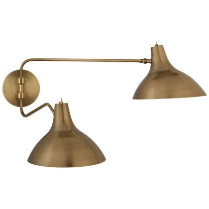 Charlton Medium Double Wall Light