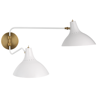Charlton Medium Double Wall Light