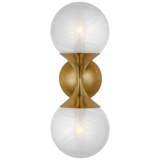 Cristol Small Double Sconce