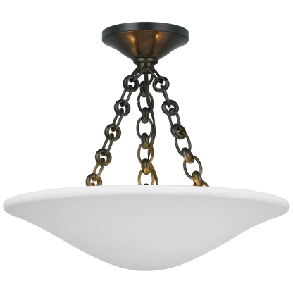Mollino 16" Semi Flush Mount