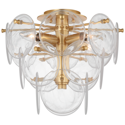 Loire Medium Tiered Flush Mount