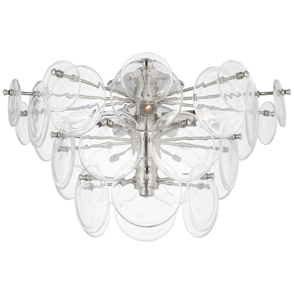 Loire Large Tiered Flush Mount