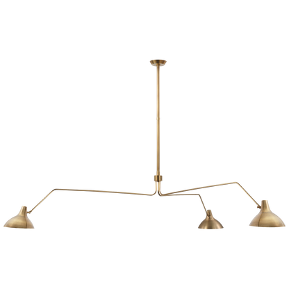 Charlton Grande Triple Arm Chandelier