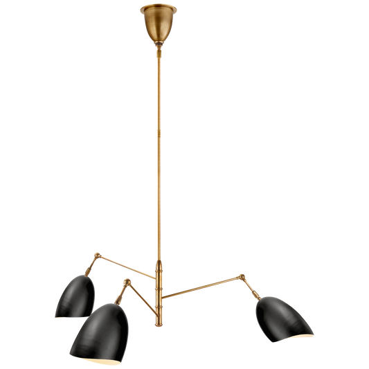 Sommerard Medium Triple-Arm Chandelier