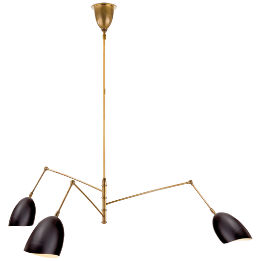 Sommerard Large Triple Arm Chandelier