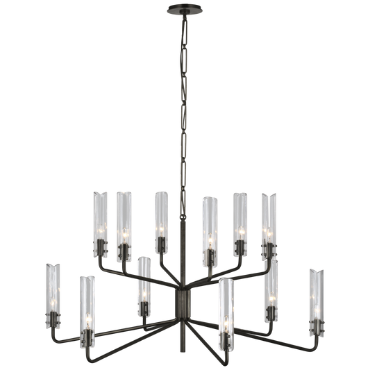 Casoria Large Two-Tier Chandelier