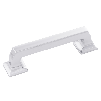 Studio II Collection Pull 3-3/4 Inch (96mm) Center to Center Chrome Finish