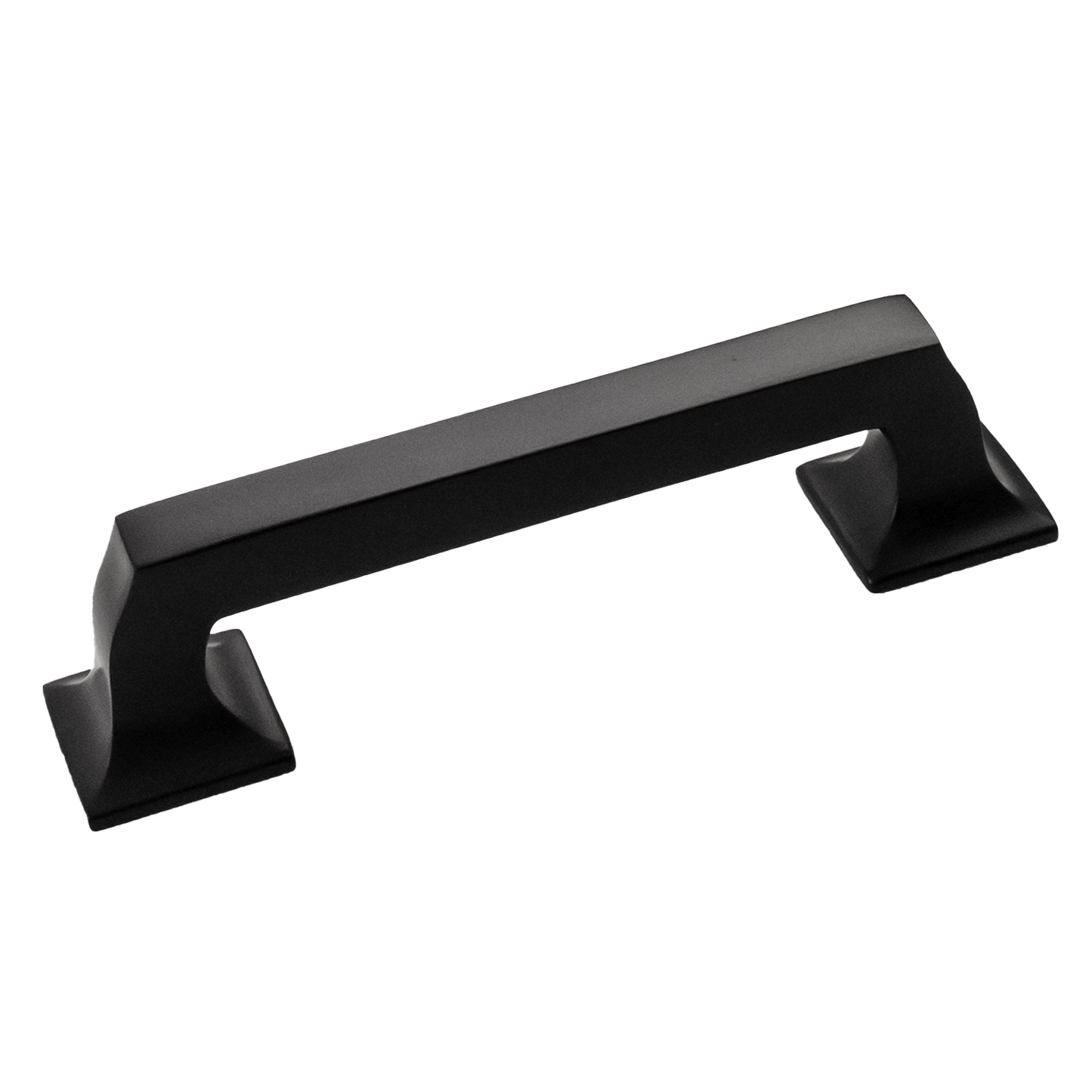 Studio II Collection Pull 3-3/4 Inch (96mm) Center to Center Matte Black Finish