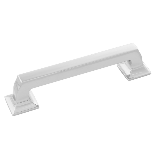 Studio II Collection Pull 5-1/16 Inch (128mm) Center to Center Polished Nickel Finish